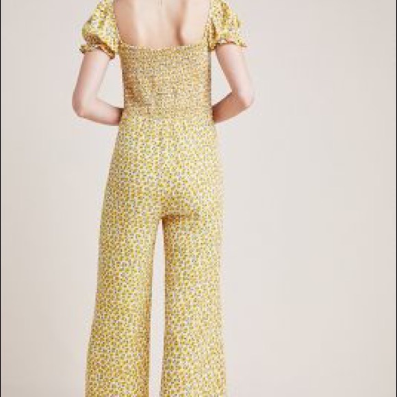 Faithfull Della Smocked Jumpsuit - Picture 3 of 5